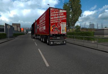 Media Markt Skin for DAF XF Euro 6 + Trailer Skin v1.0