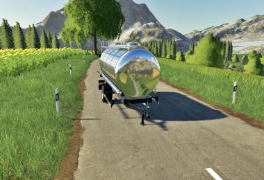 Mercedes Tanker Trailer FS19 v1.0