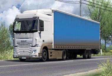 Paintable dirty skin for DAF XF Euro6 v1.0