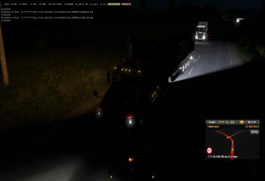 Rear Light Headlights for all Trucks and Trailers 1.37.x