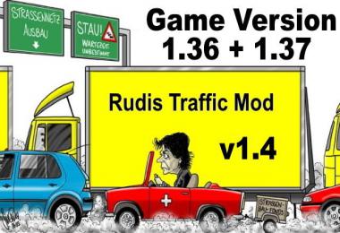 Rudis Traffic Mod v1.4 1.36 + 1.37