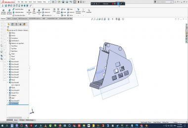 Screen Bucker For Cat 345D-L v1.0