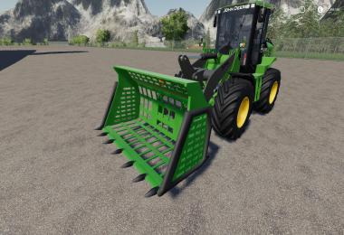 Screen Bucker For Wheel Loaders v1.1