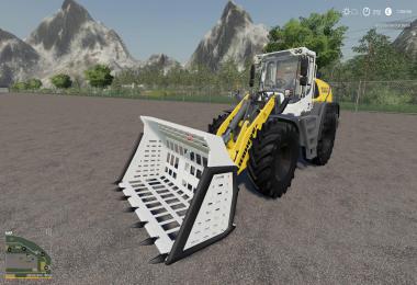 Screen Bucker For Wheel Loaders v1.1