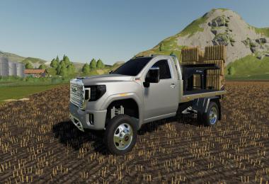 2020 GMC 3500HD Flatbed v1.0