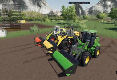 Compacting Paving Wheel Loader Pack v1.0