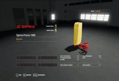 SIPMA PRERIA 1600 v1.0.0.0