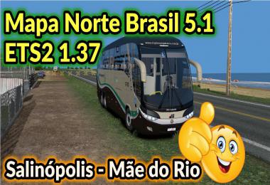 BRAZIL NORTH MAP v5.1 + MOD BUS