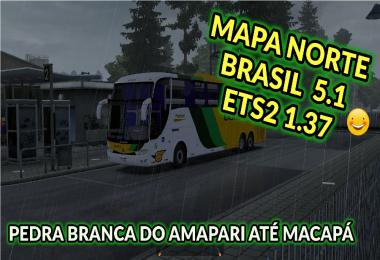 BRAZIL NORTH MAP v5.1 + MOD BUS