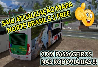 BRAZIL NORTH MAP v5.1 + MOD BUS