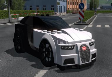 Bugatti Chiron Lego Car 1.37