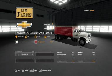 Chevy C70 Deluxe Grain Tandem v1.0