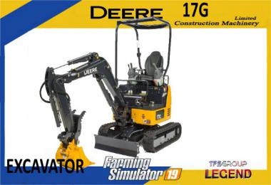 DEERE EXCAVATOR 17G v1.5