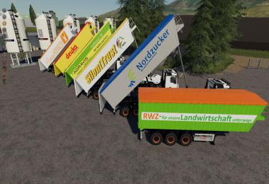 Fliegl 8er Trailer Hirschfeld Edition v1.0