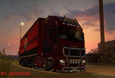 Iveco Hiway V8 Edition + Black Editon [Mp] Truckersmp 1.37