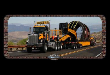 Loading Screen Oversize load for ATS v0.1