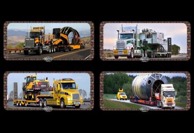 Loading Screen Oversize load for ATS v0.1