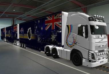 SKIN VOLVO FH16 2012 AQUARELA 1.37