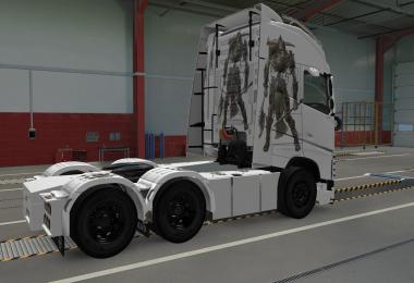 SKIN VOLVO FH16 2012 MONSTER 1.37