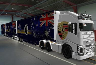 SKIN VOLVO FH16 2012 PORSCHE 1.37