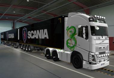 SKIN VOLVO FH16 2012 SHENLONG 1.37