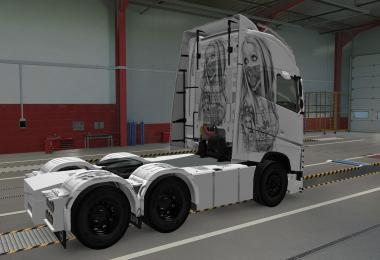 SKIN VOLVO FH16 2012 USE MASK 1.37