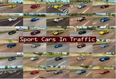 Sport Cars Traffic Pack (ETS2) by TrafficManiac v6.4