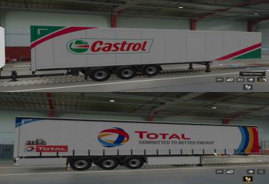 Trailer Paintjob Skins Bundle of Top European Companies v1.0