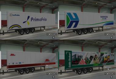 Trailer Paintjob Skins Bundle of Top European Companies v1.0