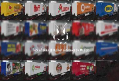 Trailer Skins Pack Of Russian Companies v1.5.2