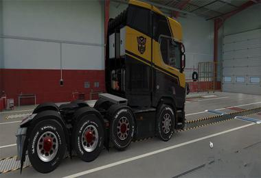 Transformer’s Bumblebee Skin for Scania R v1.0