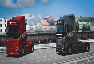 Volvo FH 25 Years skins v1.1