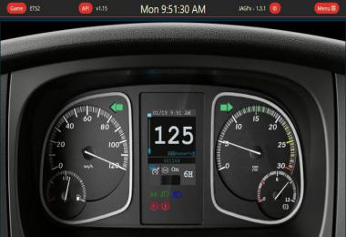 Web app - ETS2 dashboards v1.3.1