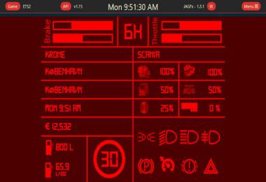 Web app - ETS2 dashboards v1.3.1