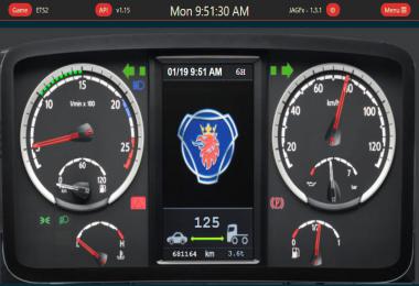 Web app - ETS2 dashboards v1.3.1