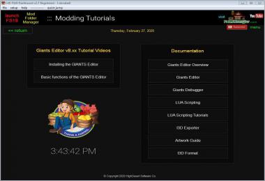 FS19 Dashboard v3.1