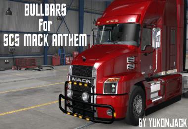 Bullbars for SCS Mack Anthem v1.1