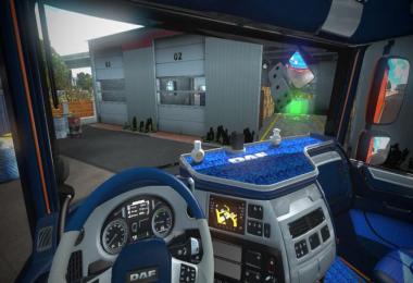 DAF Blue Pluche Interior v1.0