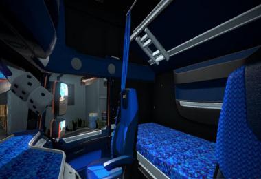 DAF Blue Pluche Interior v1.0