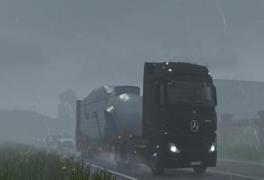 Easy Weather Mod v1.1 for ETS2 and ATS 1.38.x