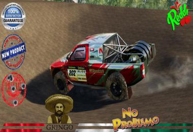 NAVARA T1 PICK UP RED DAKAR v1.5.0.0