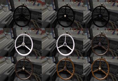 Pack Steering Wheel Vabis for Scania 1.38