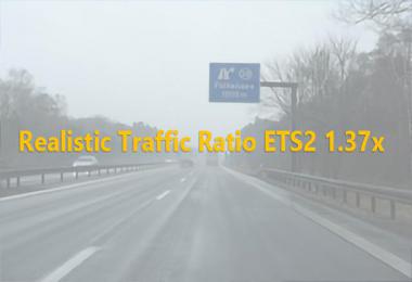 Realistic Traffic Ratio (Cars vs. Trucks vs Buses) 1.37