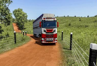 Roads of Brazil Map [EBR Map 1.73] ETS2 1.37