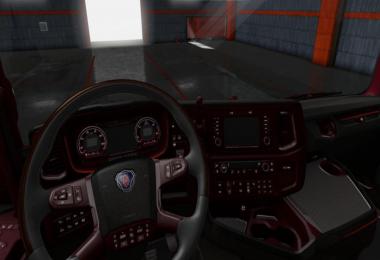 SCANIA NEXTGEN Dark/Red Interior v1.0