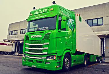 Scania V8 Euro 6 Stock Sound FMOD Conversion v9.0