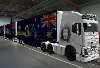 SKIN VOLVO FH16 2012 JESUS CRISTO 1.37