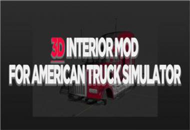 3D Interior Mod v1.3.3 for ATS