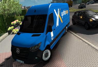 Mercedes Benz Sprinter 2019 + Interior v1.4 1.38.x