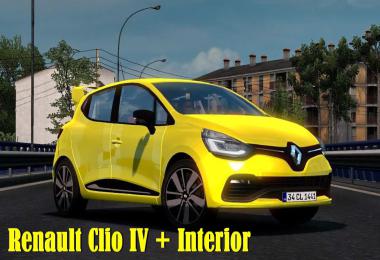 [ATS] Renault Clio IV + Interior v1.3